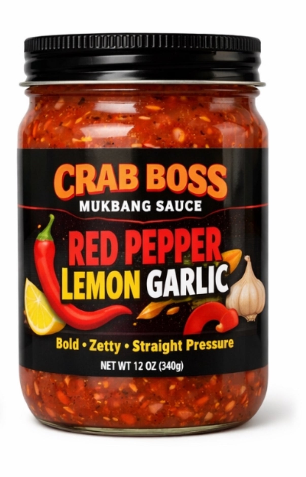 Red Pepper Lemon Garlic Mukbang Sauce